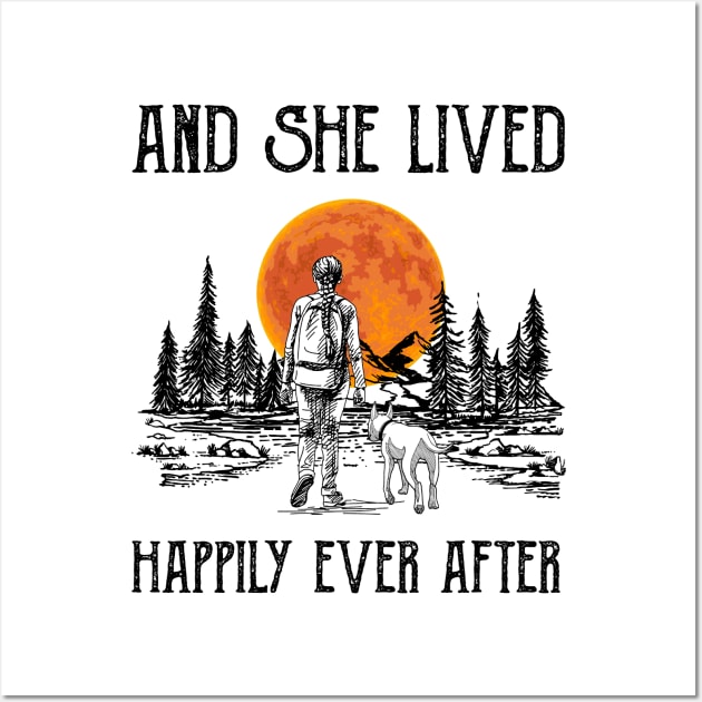 And she lived happily ever after Wall Art by JameMalbie